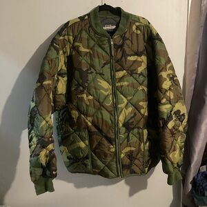 Fox outdoor camo puffer coat size 4XL urban utility outdoor camo
